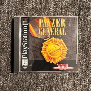 Panzer General Sony PlayStation PS1 Game‎